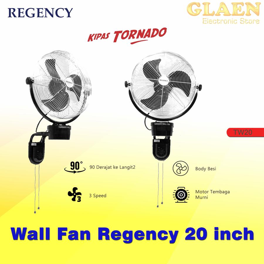 Wall Fan Regency Tornado 20 inch TW 20